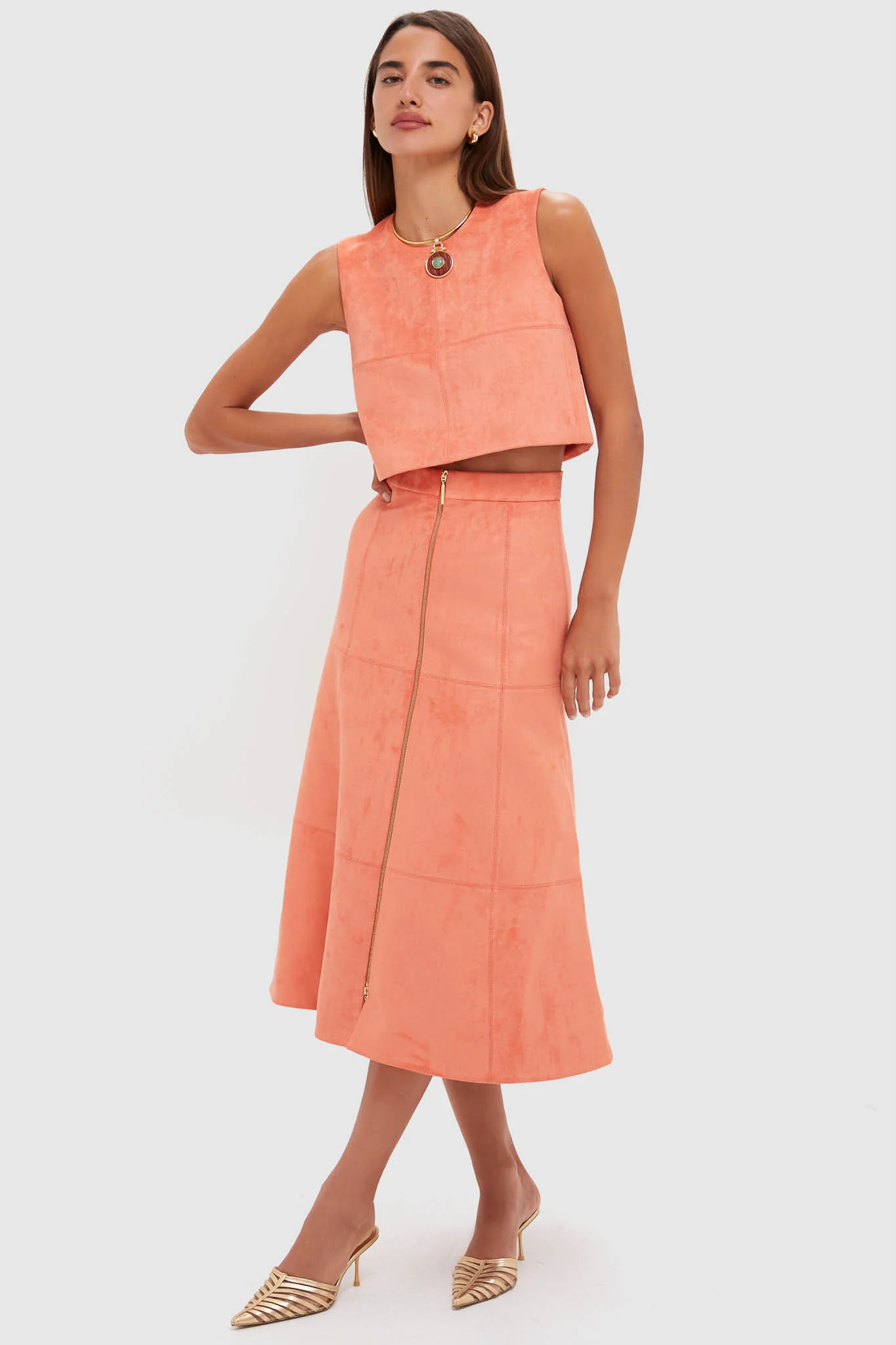 Amber Suede Marni Top - Image 6