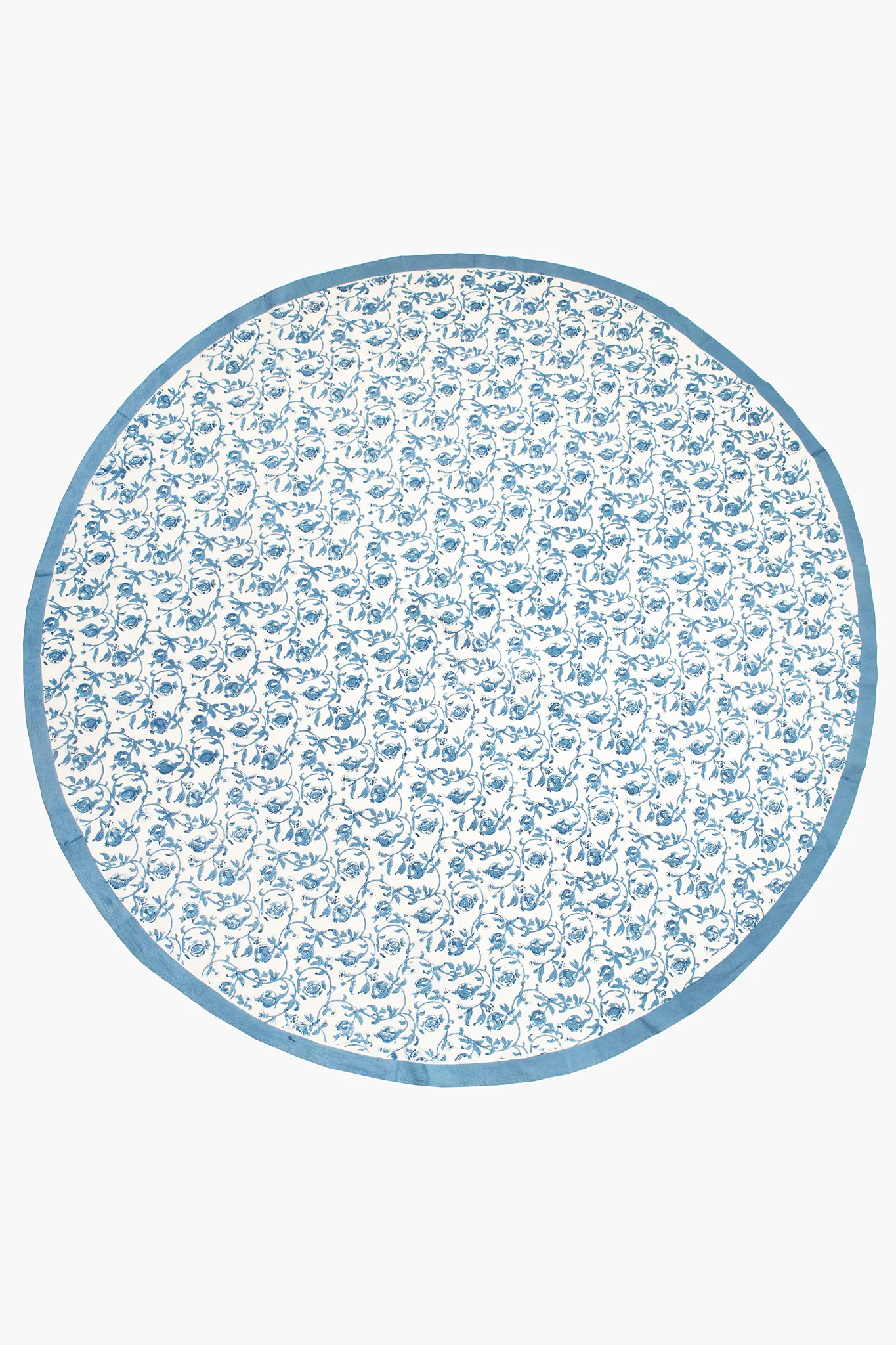 Cornflower Blue French Tablecloth Granada - Image 3