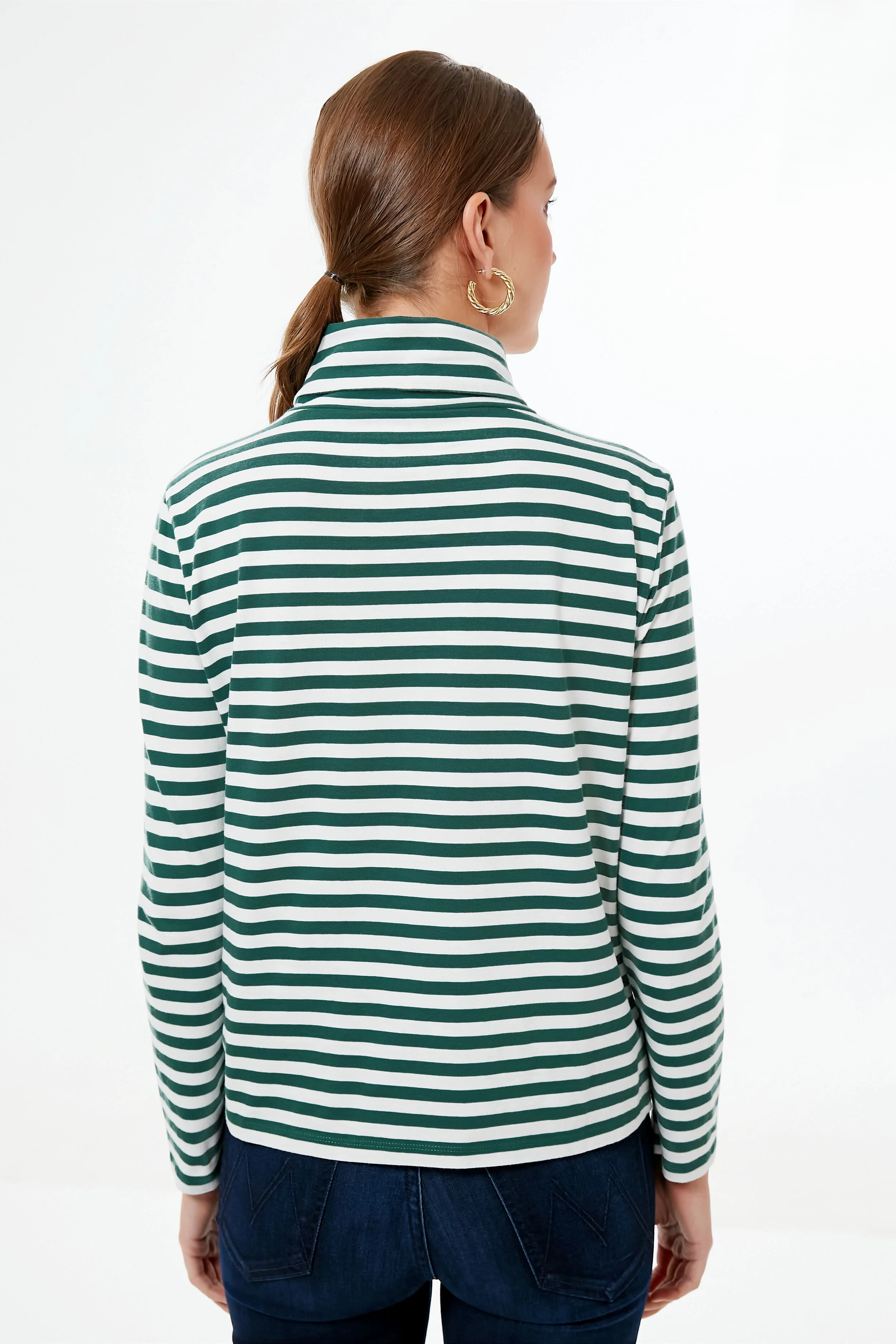 The Forest and Cream Turtleneck - Image 4