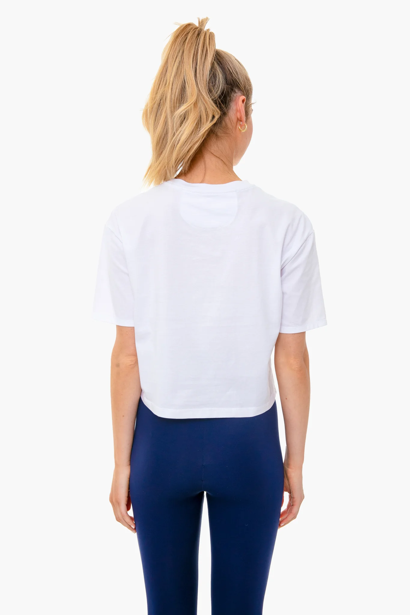 White Everyday Short Sleeve Tee - Image 4