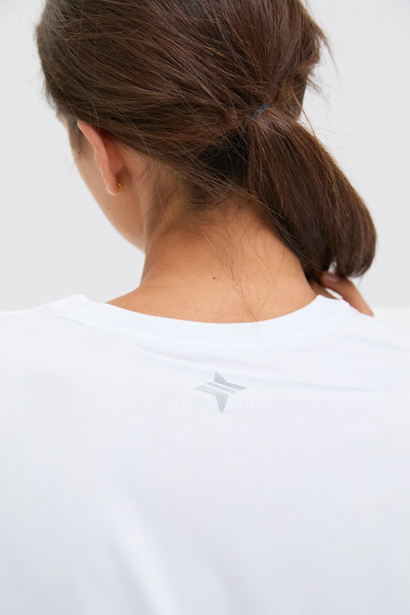 White Long Sleeve Performance Jersey Ryan Boyfriend Tee - Image 5